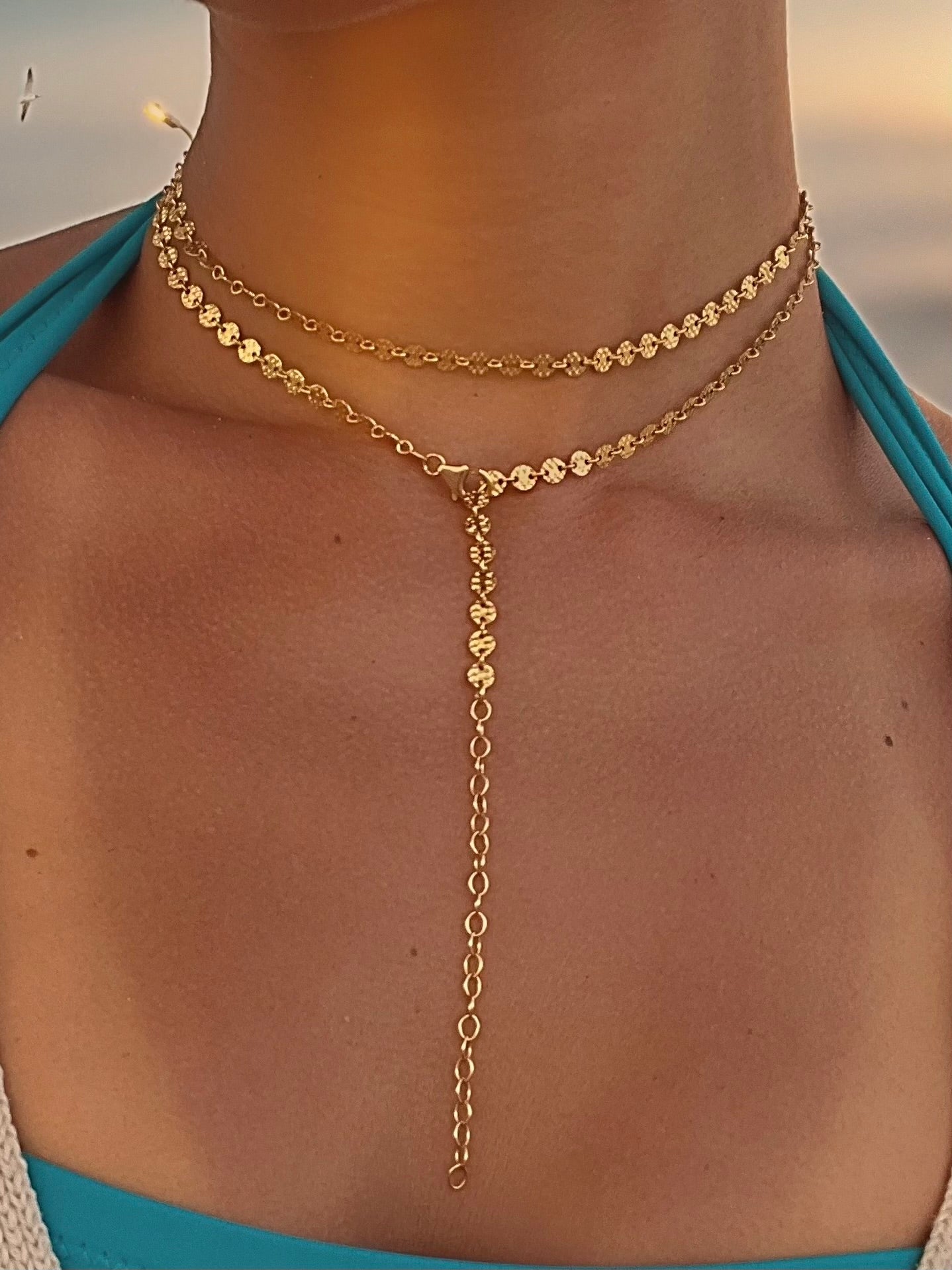 The Golden Hour Chain • 14k Gold-Filled Belly Chain / Necklace
