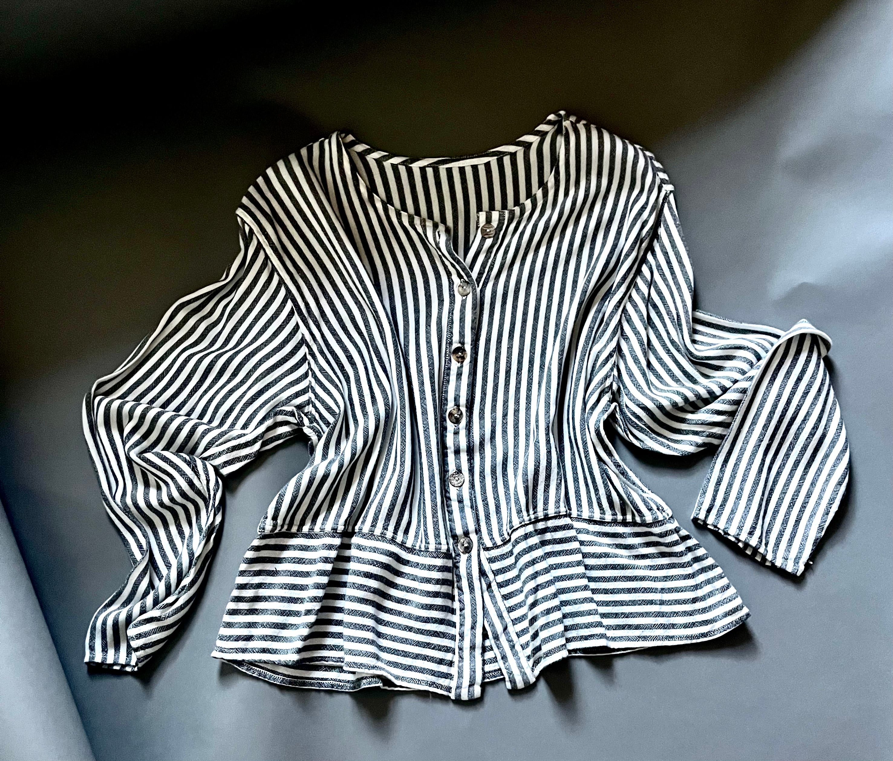 TIMBUKTU • ULTRA-SOFT COTTON STRIPED TOP