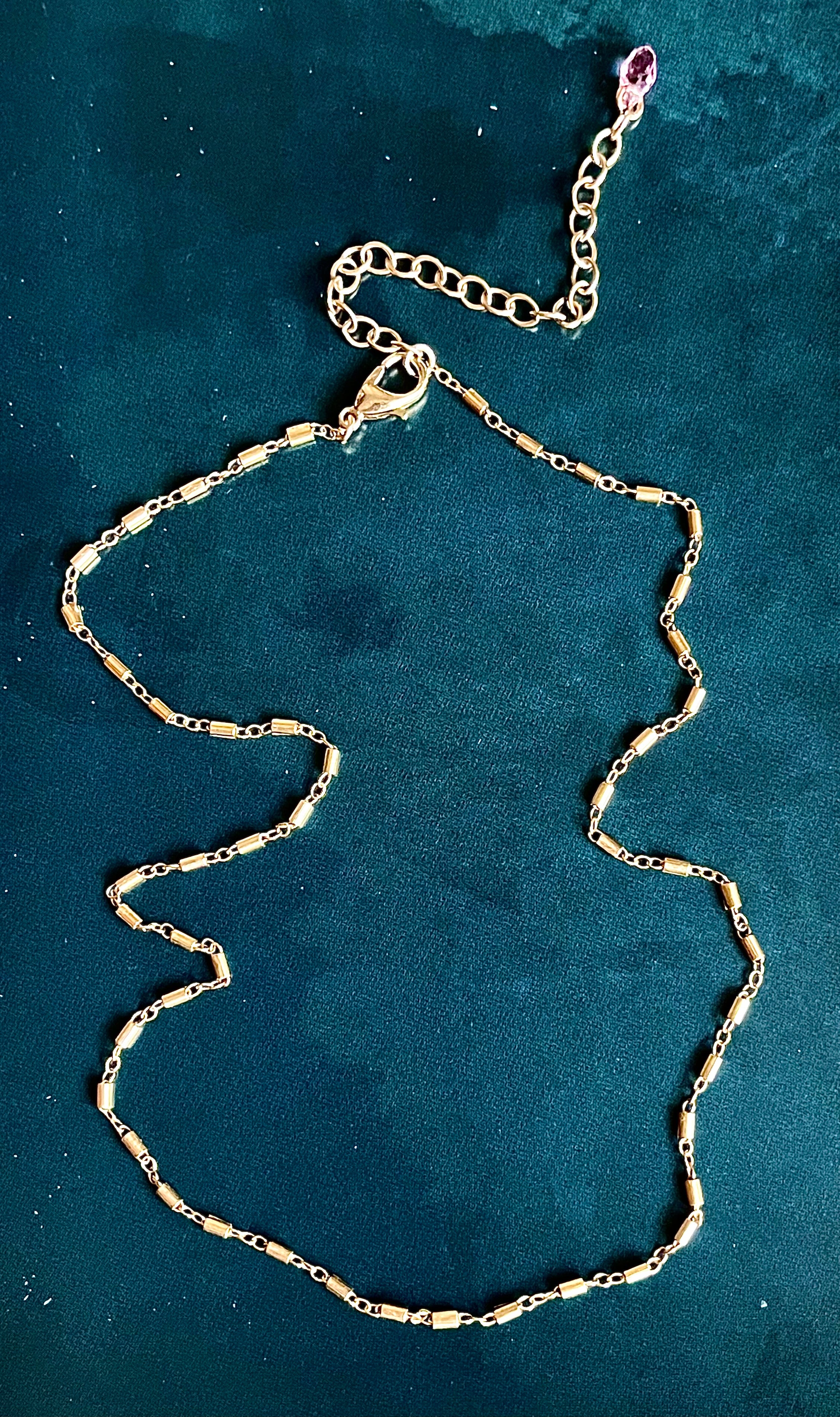 THREAD OF SIMPLICITY NECKLACE • 14K GOLD-FILLED
