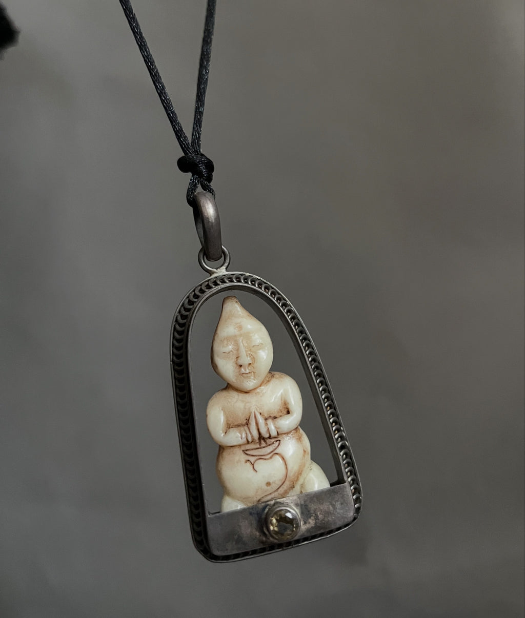 The Antique Buddha necklace