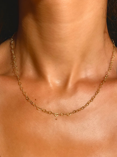 18K GOLD-FILLED NECKLACE • LOVE OF SIMPLICITY