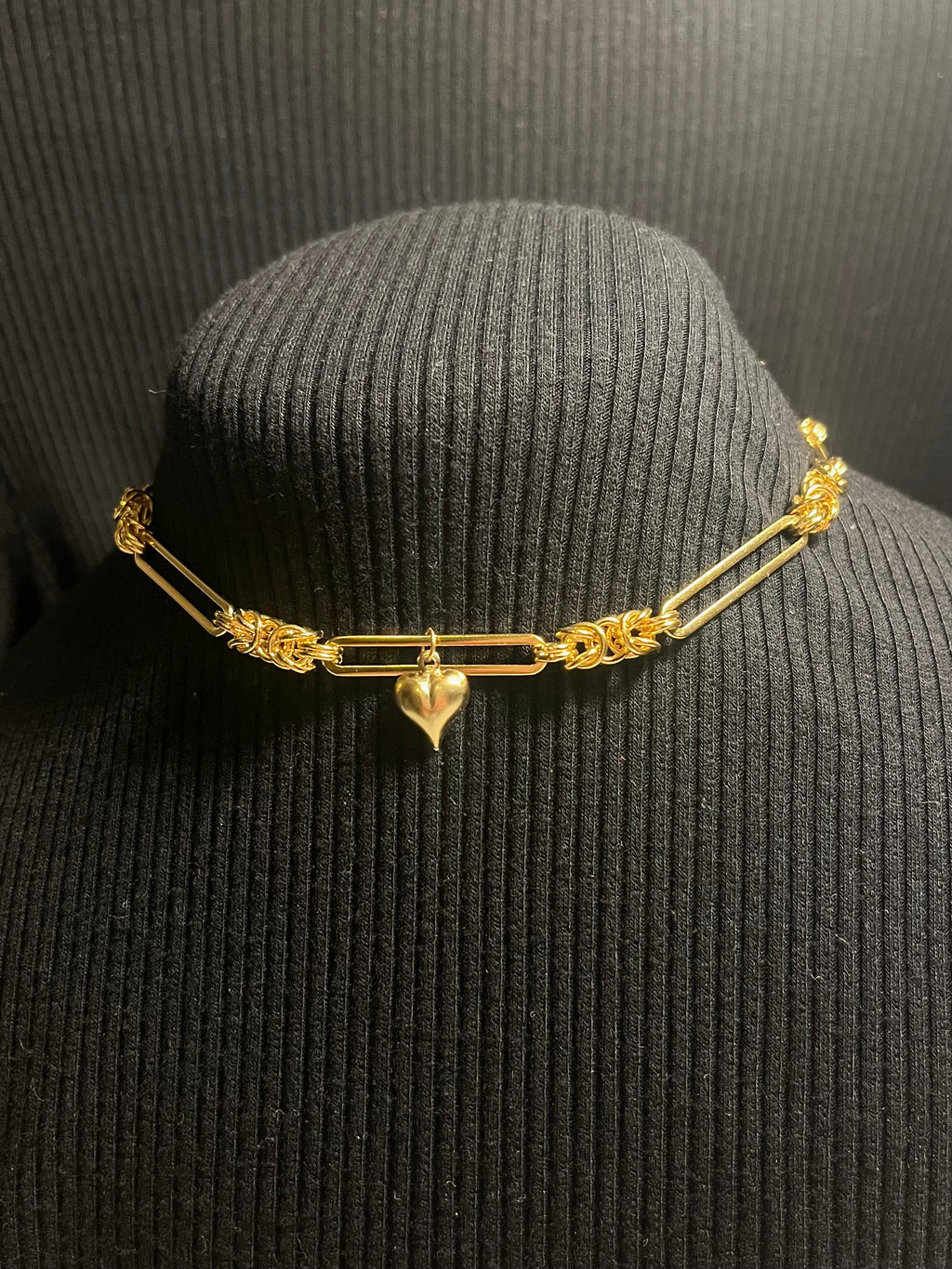 HEARTLINK PENDANT NECKLACE (14K GOLD-FILLED & PLATED)