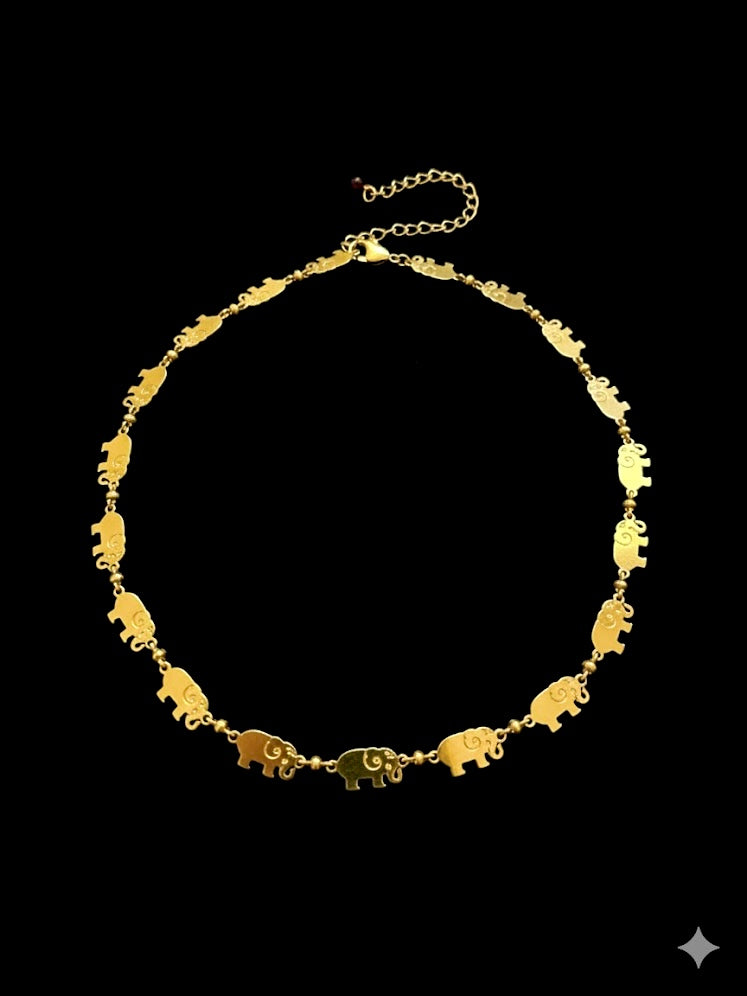ELEPHANT MARCH NECKLACE